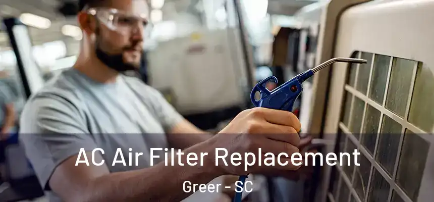 AC Air Filter Replacement Greer - SC