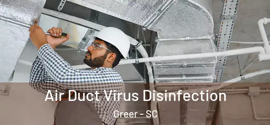 Air Duct Virus Disinfection Greer - SC