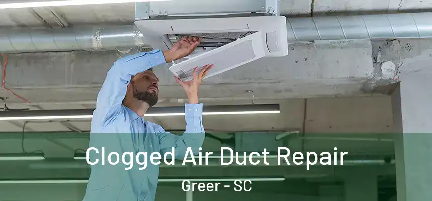  Clogged Air Duct Repair Greer - SC